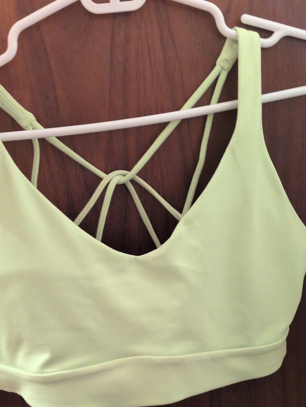 Athleta Sports Bra - Light Green Women's (Size M)